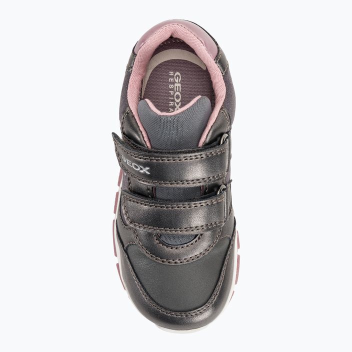 Детски обувки Geox Heira тъмно сиво/тъмно розово 6