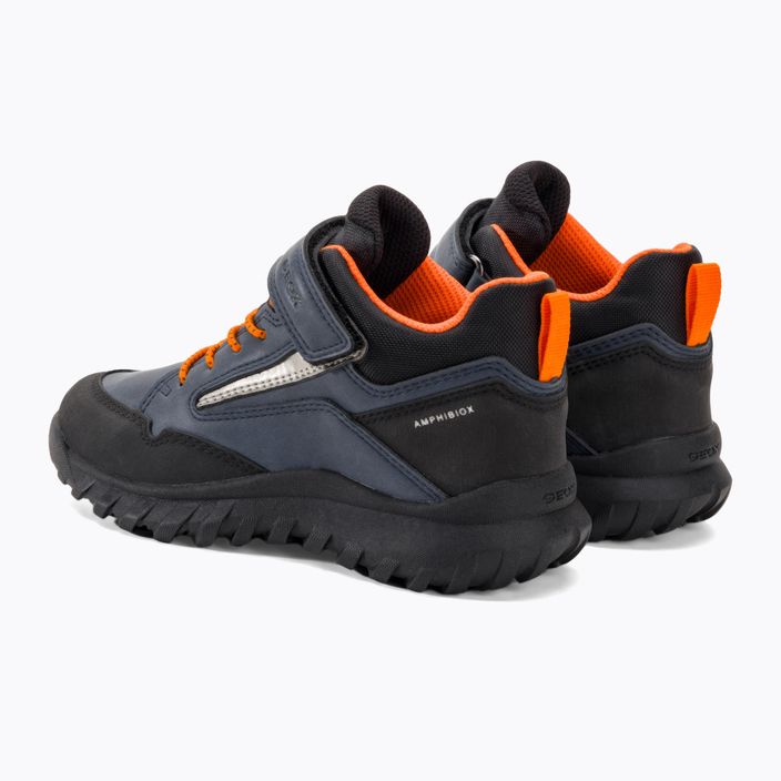 Geox Simbyos Abx юношески обувки тъмно синьо/оранжево 3