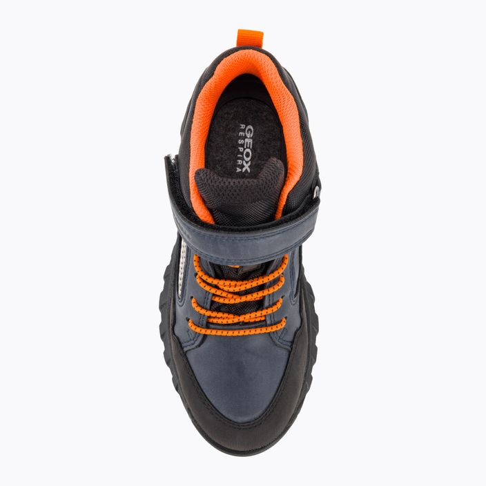 Geox Simbyos Abx юношески обувки тъмно синьо/оранжево 6