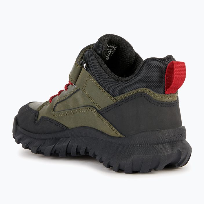 Geox Simbyos Abx юношески обувки тъмнозелено/червено 9