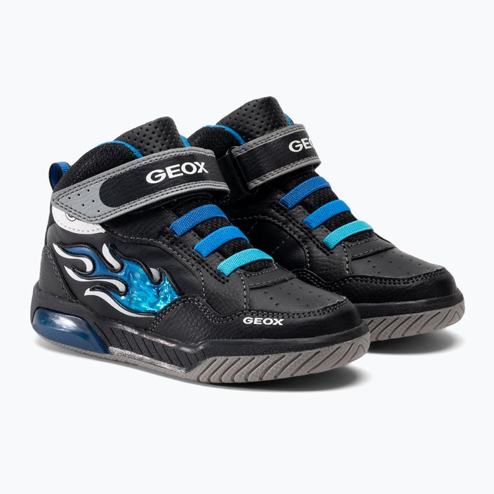 Детски обувки Geox Inek черни/сини 4