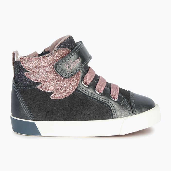 Детски обувки Geox Kilwi тъмно сиво/розово 9