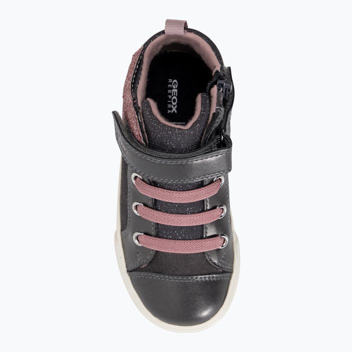 Детски обувки Geox Kilwi тъмно сиво/розово 6