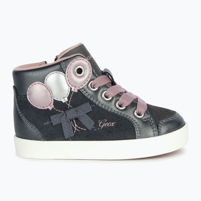 Детски обувки Geox Kilwi тъмно сиво/тъмно розово 9