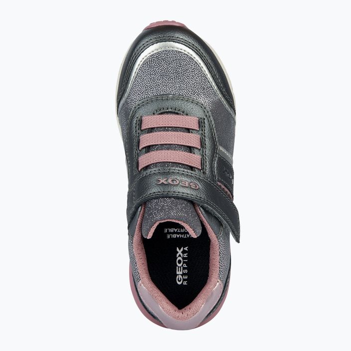 Детски обувки Geox Fastics сиво/старо розе 11