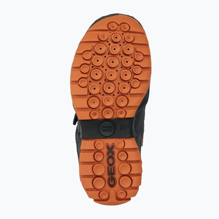 Geox New Savage Abx юношески обувки черно/тъмно оранжево 12