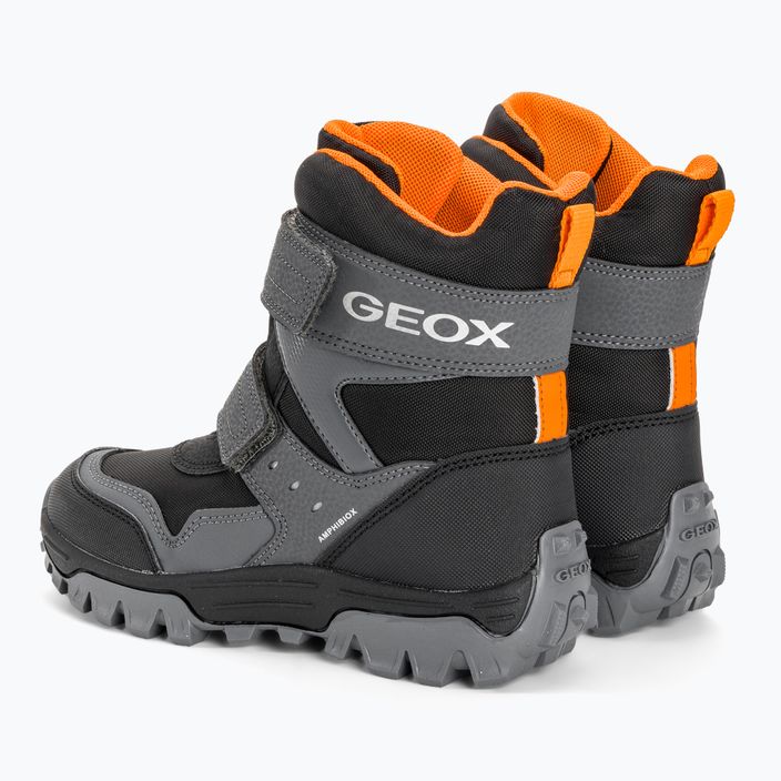 Обувки Geox Himalaya Abx junior черни/оранжеви 3