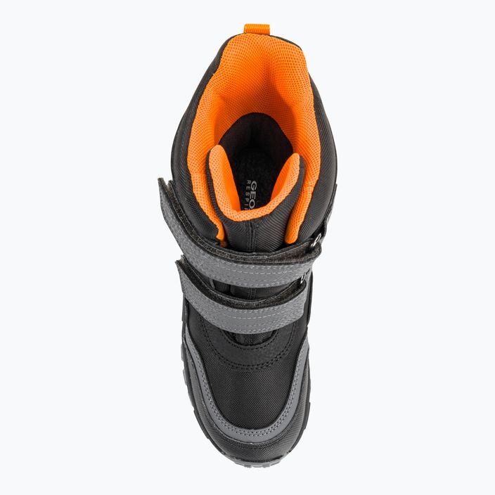Обувки Geox Himalaya Abx junior черни/оранжеви 6