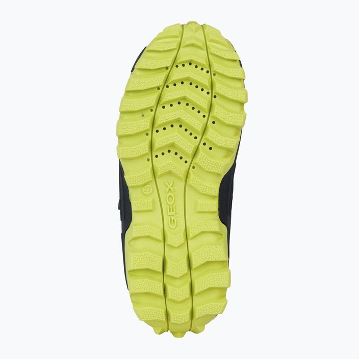 Geox Himalaya Abx юношески обувки черно/светло зелено 12