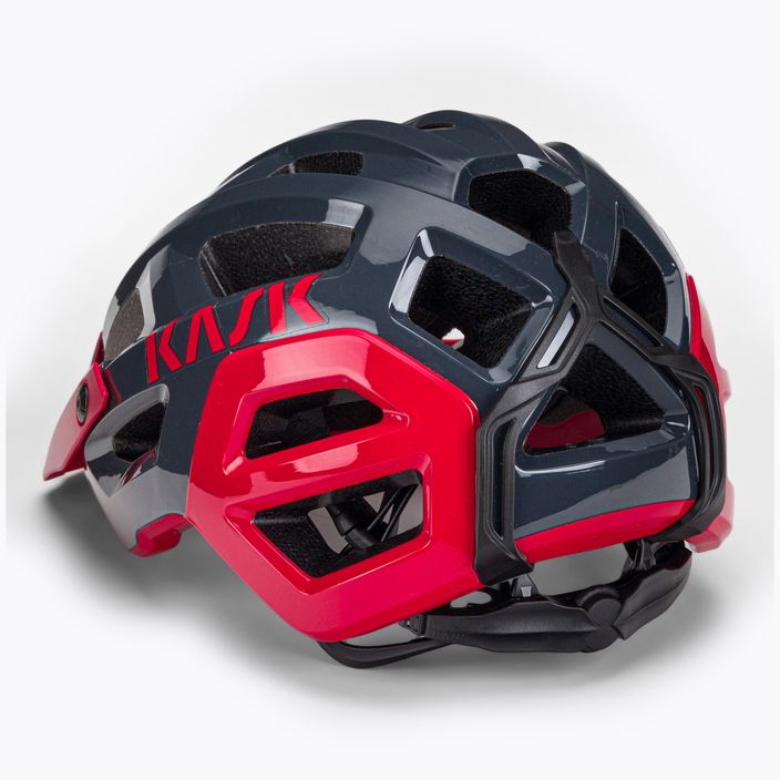 Велосипедна каска KASK Rex черно-червена CHE00038.267 4
