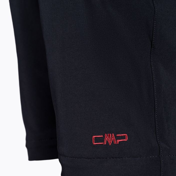 Дамски панталони за трекинг CMP Zip Off black/pink 3T51446/05UG 4