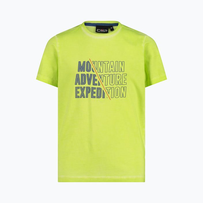 CMP Детска риза за трекинг зелена 39T7544/E474
