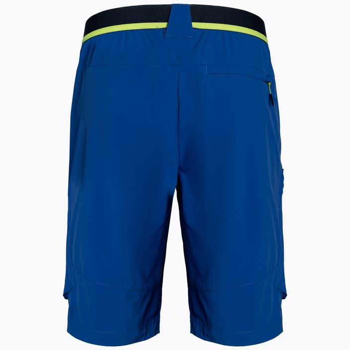 Мъжки къси панталони за трекинг CMP синьо/зелено 32T6687/M952 2