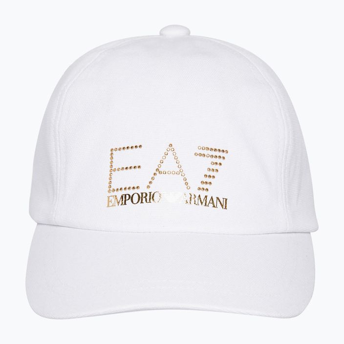 EA7 Emporio Armani Train Evolution бейзболна шапка за жени, бяла 2