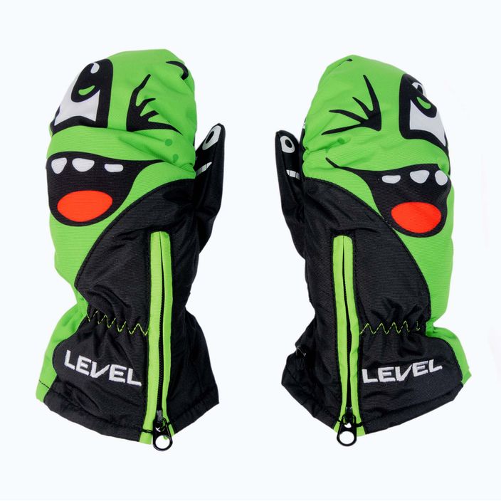 Детски ръкавици за сноуборд Level Lucky Mitt green 4146 2