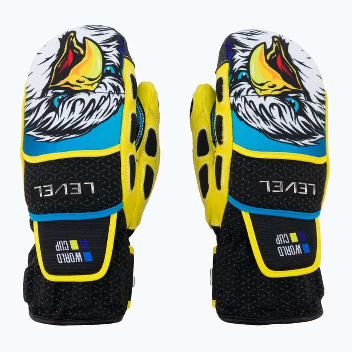 Детска ски ръкавица Level Worldcup CF Mitt жълта 4117JM.66 3