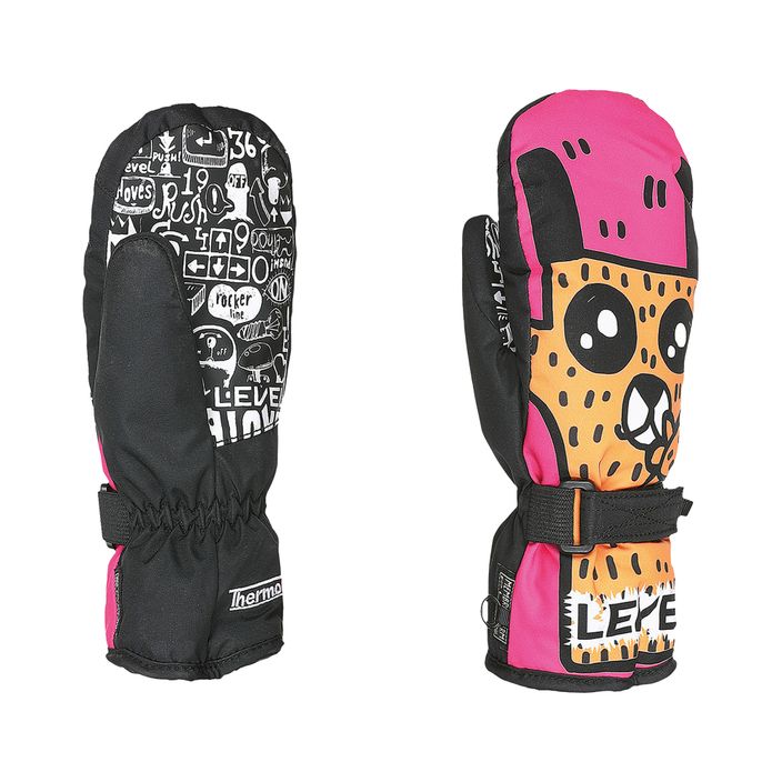 Level Junior Mitt детски ски ръкавици розови 4152JM 8
