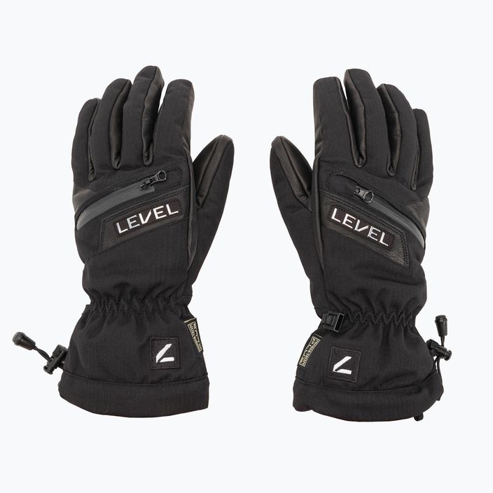 Level Ски ръкавици Switchback черни 3