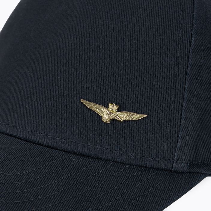 Мъжки Aeronautica Militare Basic с метален орел бейзболна шапка синьо морско 3