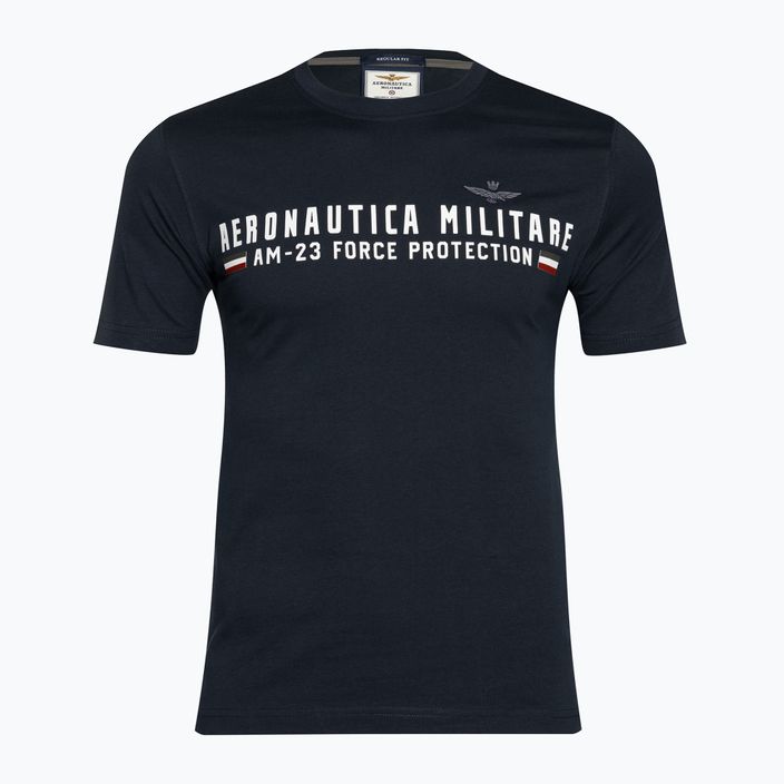Мъжка тениска Aeronautica Militare Heritage в тъмно синьо