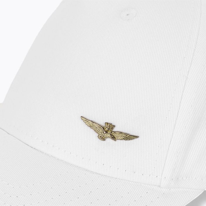 Мъжка бейзболна шапка Aeronautica Militare Basic With Metal Eagle off white 3