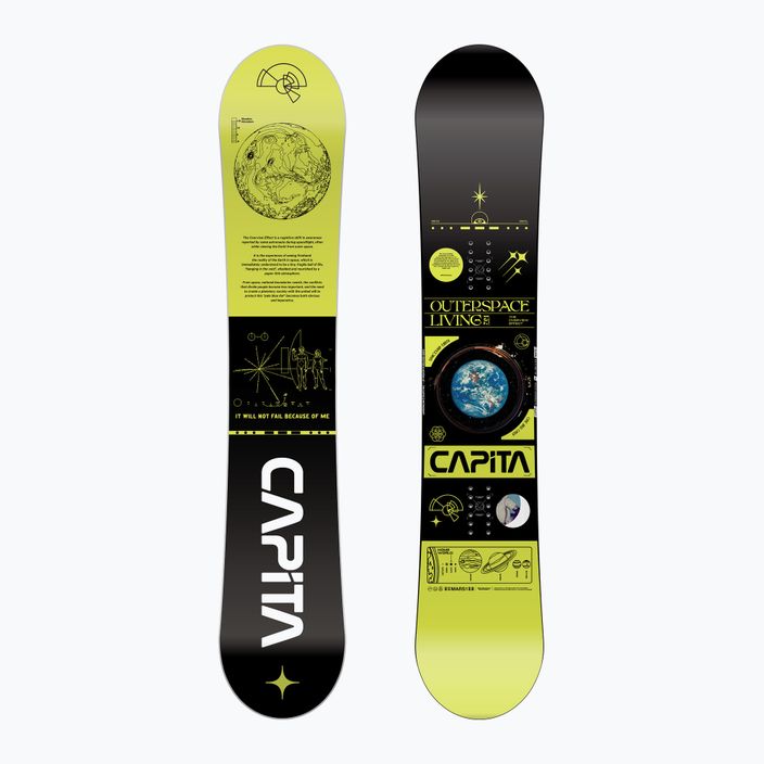 Мъжки сноуборд CAPiTA Outerspace Living жълт 1221109