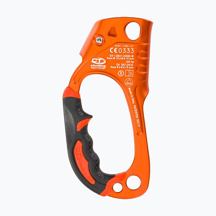 Climbing Technology Quick Up+ оранжев инструмент за захващане 2