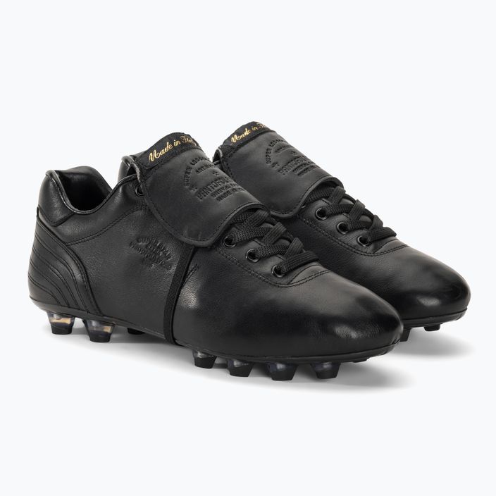 Pantofola d'Oro мъжки футболни обувки Lazzarini Tongue nero 4