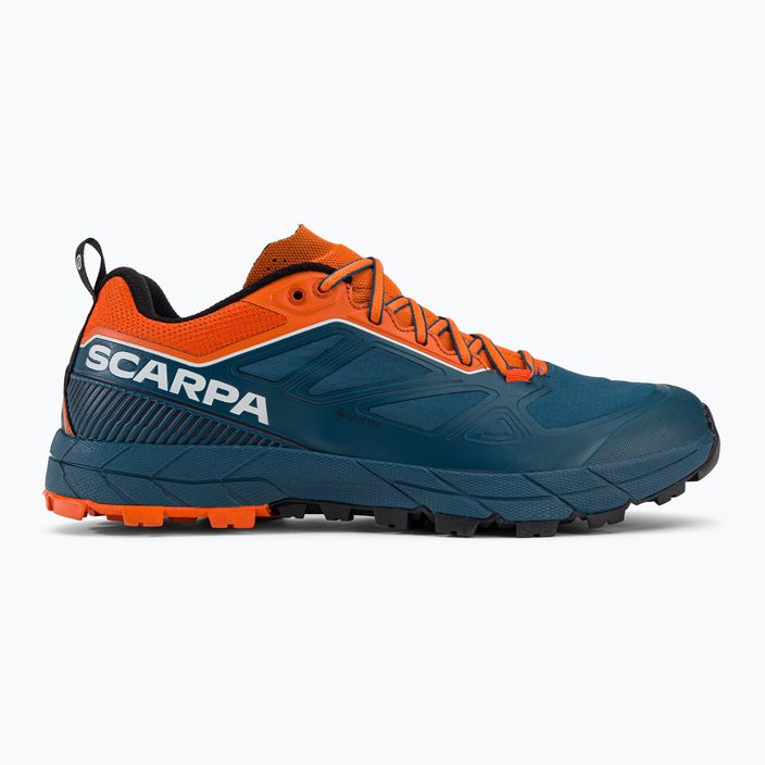 Мъжки обувки за преходи Scarpa Rapid GTX тъмносиньо-оранжево 72701 2