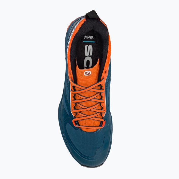 Мъжки обувки за преходи Scarpa Rapid GTX тъмносиньо-оранжево 72701 6