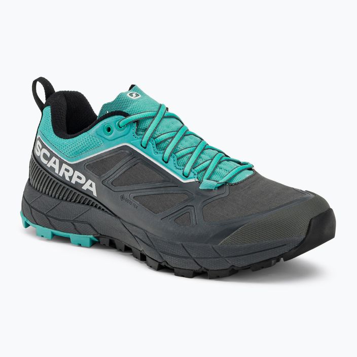Дамски обувки за преходи Scarpa Rapid GTX сив-синe 72701