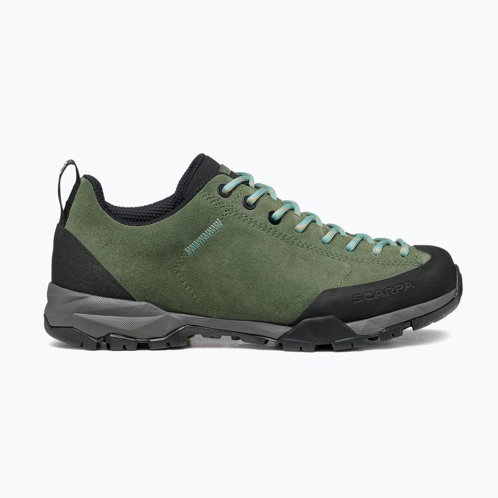 Дамски обувки за преходи Scarpa Mojito Trail зелен-черен 63322 11