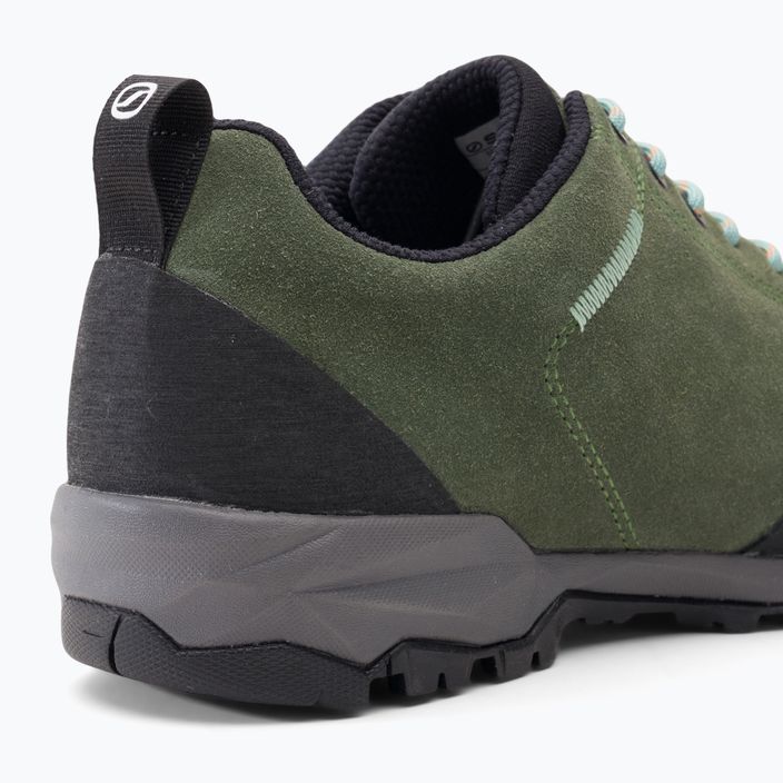 Дамски обувки за преходи Scarpa Mojito Trail зелен-черен 63322 9