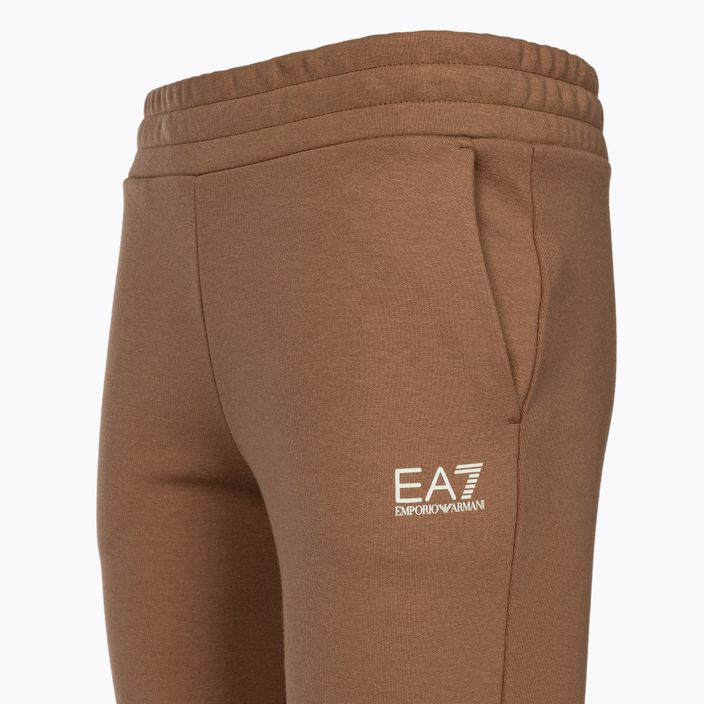 Дамски панталони EA7 Emporio Armani Train Logo Series Essential, цвят тен 3