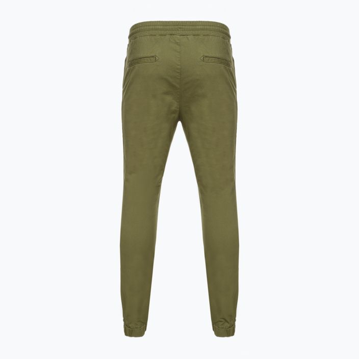 Мъжки панталони Champion Rochester с ластичен маншет тъмнозелен 2