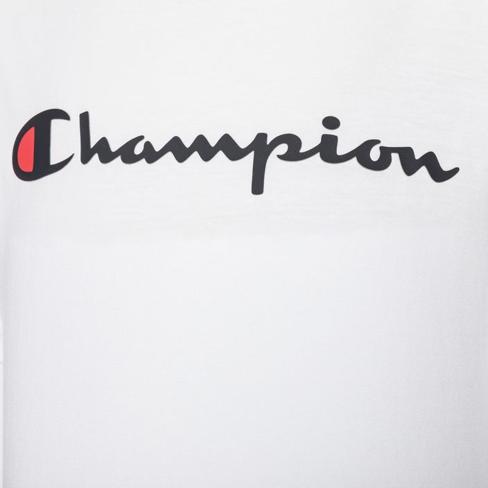 Детска тениска Champion Legacy бяла 3