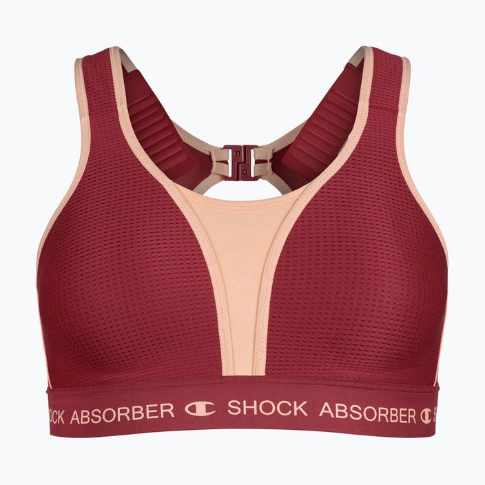 Shock Absorber Ultimate Run Bra Подплатен тибетски червен сутиен за обучение 6