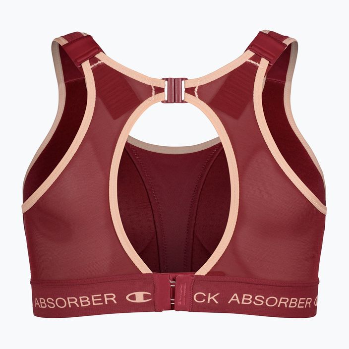 Shock Absorber Ultimate Run Bra Подплатен тибетски червен сутиен за обучение 7