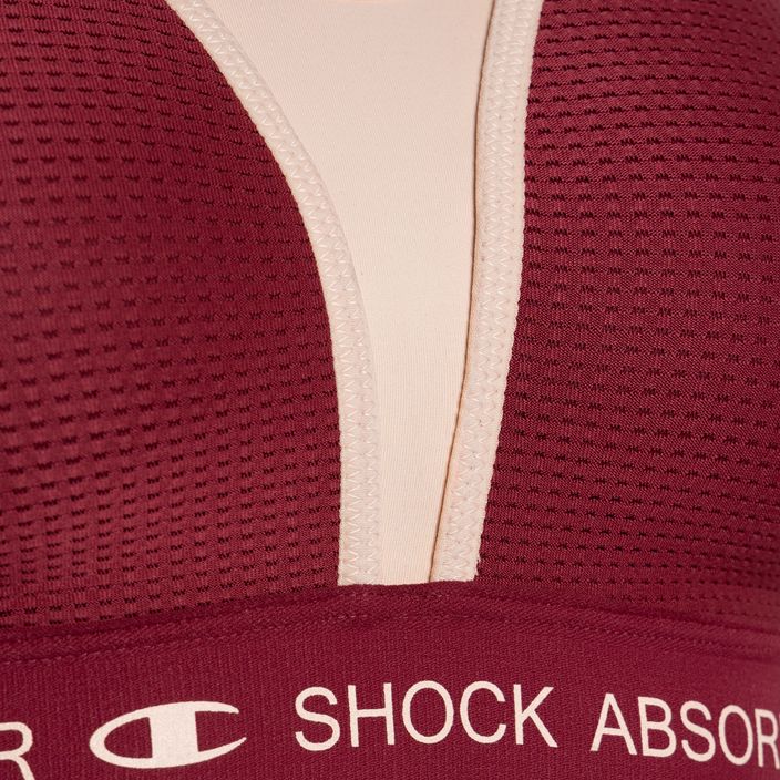 Shock Absorber Ultimate Run Bra Подплатен тибетски червен сутиен за обучение 5