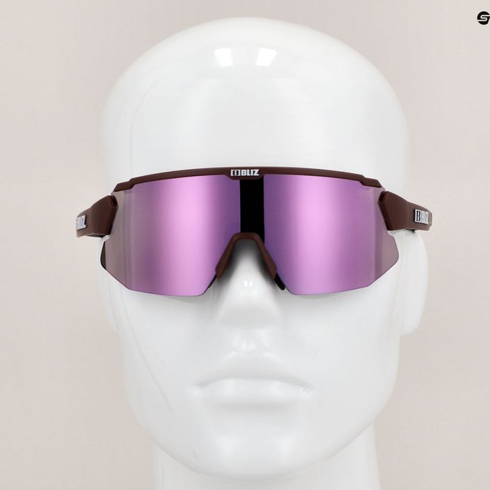 Очила за колоездене Bliz Breeze Small S3+S1 мат бордо / кафяво розово мулти / розово 52212-44 8