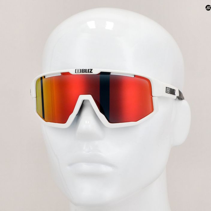 Очила за колоездене Bliz Fusion S3 matt white / smoke red multi 52105-00 8