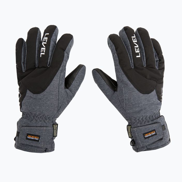 Мъжки ски ръкавици Level Alpine сиви 3343 3