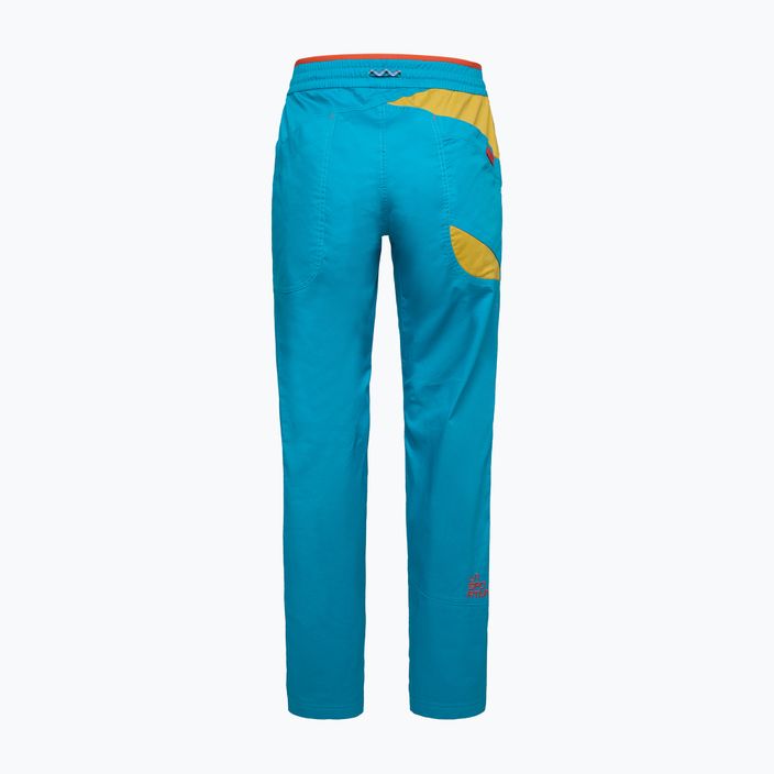 Мъжки панталони за катерене La Sportiva Bolt tropical blue/bamboo 2