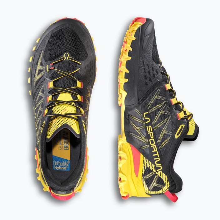 La Sportiva Bushido III мъжки обувки за бягане black/yellow 9