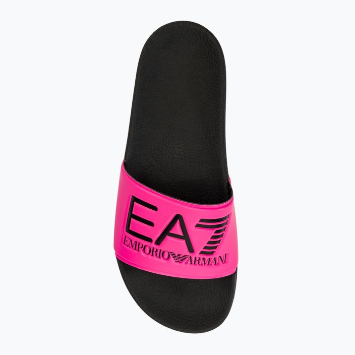 EA7 Emporio Armani Водни спортове Видимост джапанки розово флуо/черно 5