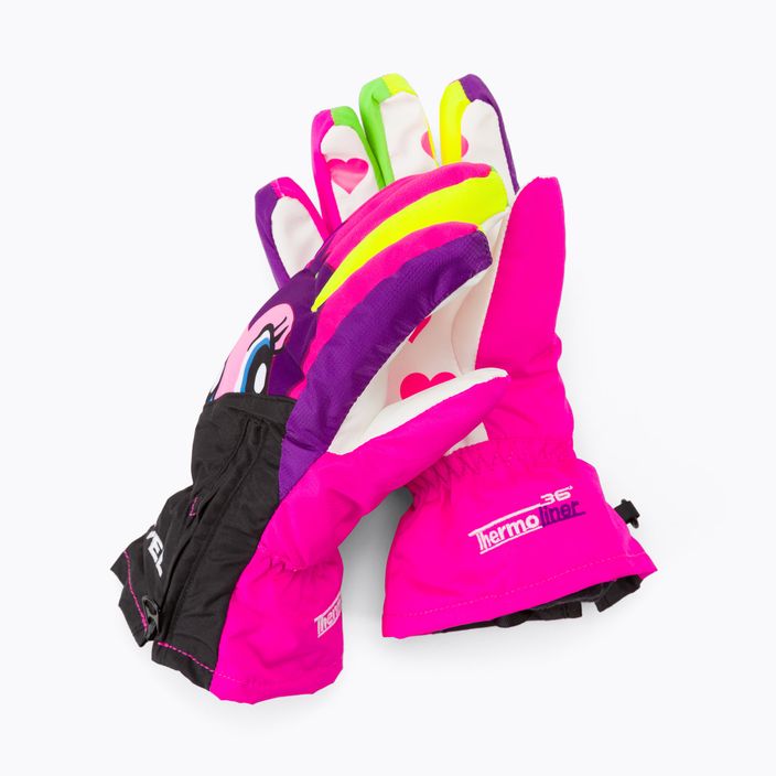 Детски ръкавици за сноуборд Level Lucky pink 4146 3