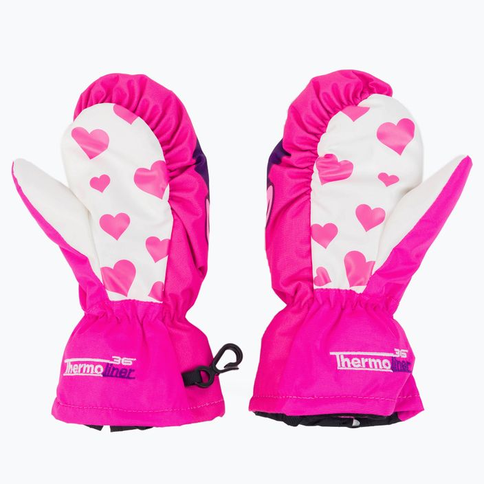 Детски ръкавици за сноуборд Level Lucky Mitt pink 4146 2