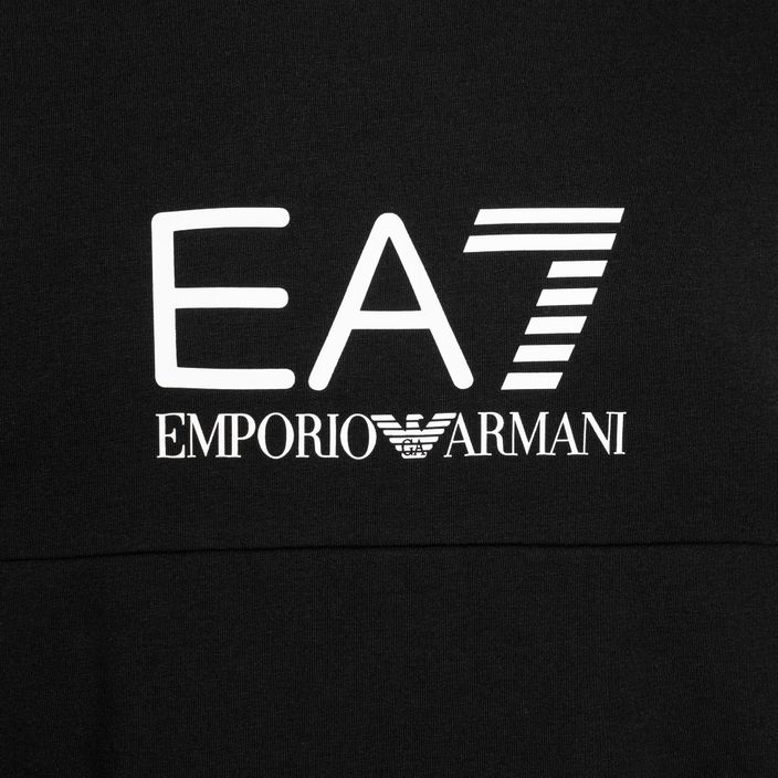 Мъжки EA7 Emporio Armani Train Summer Block суитшърт черен 3