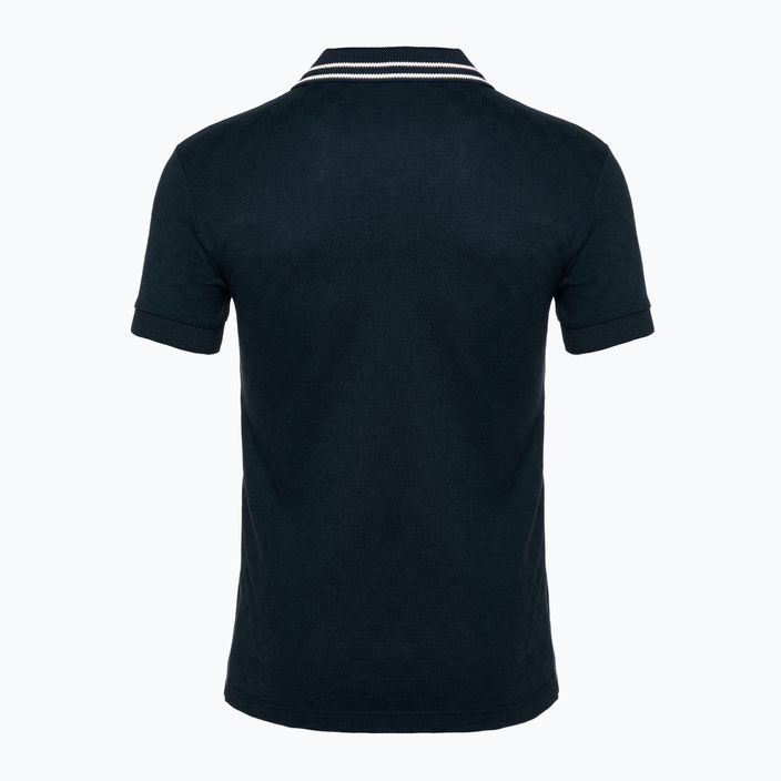 Мъжки EA7 Emporio Armani Golf Pro Polo Check shirt armani blue 2