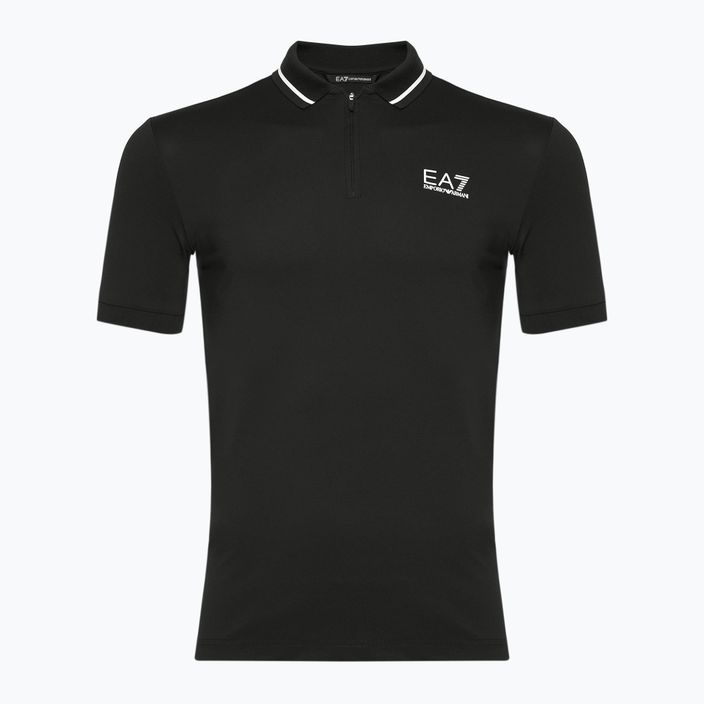 Мъжка тениска EA7 Emporio Armani Golf Pro Polo black